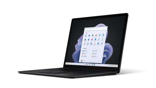 [AMAZON] Microsoft Surface Laptop 5, i5, 8GB RAM, 512GB SSD, Win 11 Home, 13,5 Zoll Laptop, Matt Schwarz, powered by Intel Evo Plattform