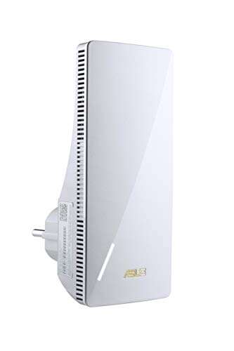 [Amazon] ASUS RP-AX56 AiMesh Repeater (WiFi-6 AX1800, 1x Gigabit LAN, externe Antennen, App Steuerung), AX1800 (bis zu 150m²)