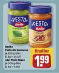 Rewe Center | Barilla Pesto verschiedene Sorten 190-200g für 0,99 € durch Coupon