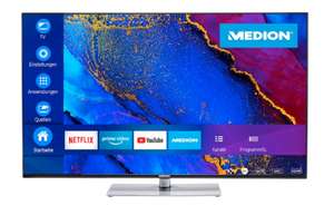 Medion LIFE X15005 Smart-TV (50'', Ultra HD Display, HDR, Dolby Vision, Micro Dimming, PVR ready, DTS HD, HD Triple Tuner, CI+ )