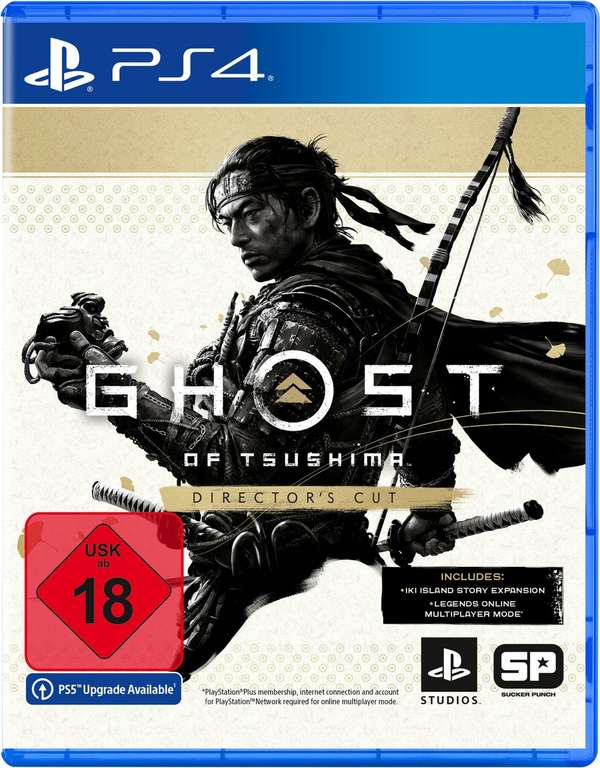 [MM/S | Abholung] Ghost of Tsushima PS4-Version für 7,99€ (Metascore 83 | User Score 9.1) | Director's Cut PS4 für 22,99€ / PS5 für 29,99€