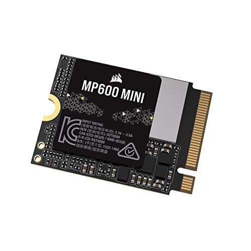 [Amazon] Corsair MP600 Mini 1TB nvme ssd 2230 perfekt für z.B. Steamdeck, Rog Ally, Legion Go
