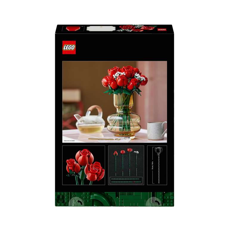LEGO Icons 10328 Rosenstrauß (Amazon / SmythsToys / MM/Saturn Lokal)