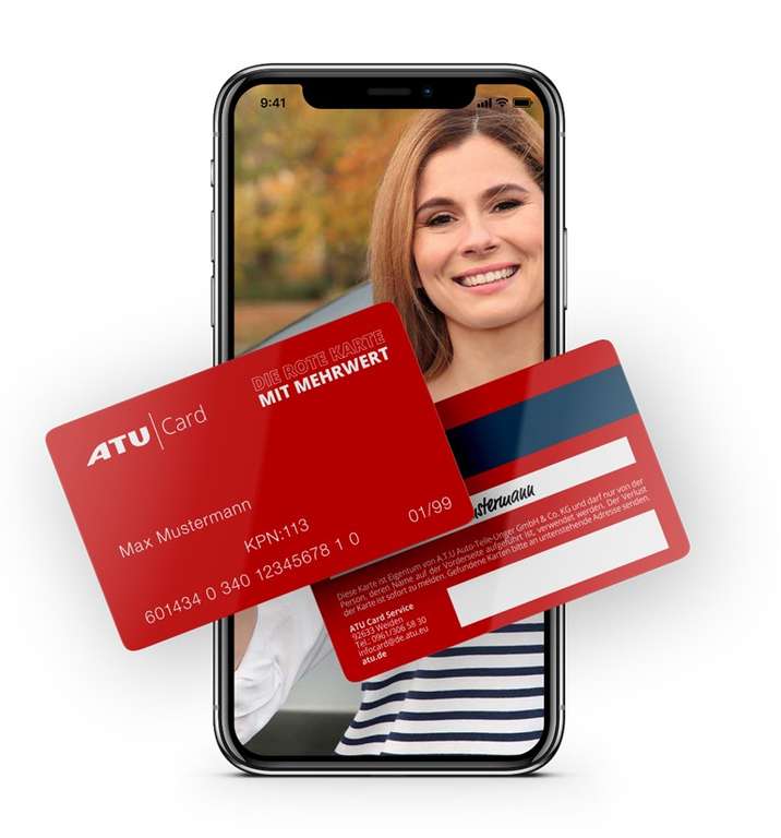 A.T.U-Card kostenlos mit 3.000 Punkten (30€) Startguthaben