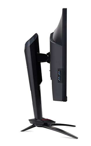 Acer Predator XB3: 27" 4K UHD Monitor Quantum-Dot, 400cd/m², 600cd/m² HDR, 160Hz OC, FreeSync, 1ms, 2x HDMI 2.1, 1x DP, USB-C für 449€
