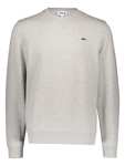 Lacoste Mode bis -50% reduziert, zB: Sweatshirt in Silber (Größen: XS-6XL)