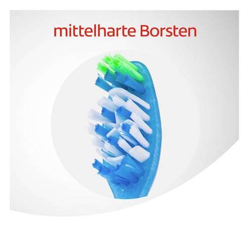 Colgate Zahnbürste Max White, mittel, 2 Stück - mit mittelharten Borsten (0,71€/Stück) (Prime Spar-Abo)