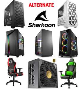 Sharkoon Deals bei Alternate: MS-Z1000/Y1000, REV100/200 & Pure Steel PC-Gehäuse | Rebel P30 Gold Netzteil | Skiller SGS2 Jr. & Elbrus 2