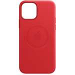 Original Apple Leder Case mit MagSafe für das iPhone 12 Mini (Rot) MHK73ZM/A
