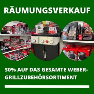 30% auf Weber Produkte - Lokal Mönchengladbach