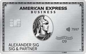 [American Express] Amex Business Platinum mit 75.000 + 25.000 MR Punkten