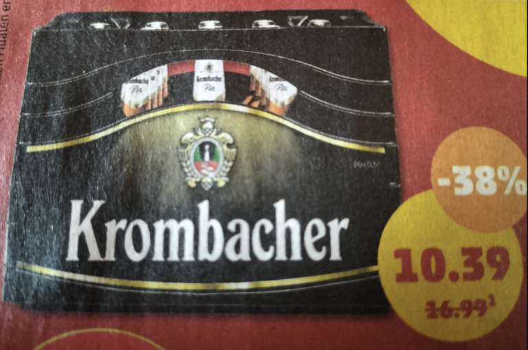 (Darmstadt - Dieburg) Krombacher 10,39€