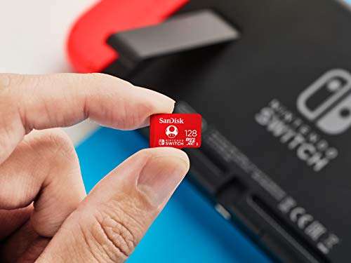 (Prime) SanDisk microSDXC UHS-I Speicherkarte für Nintendo Switch 128 GB