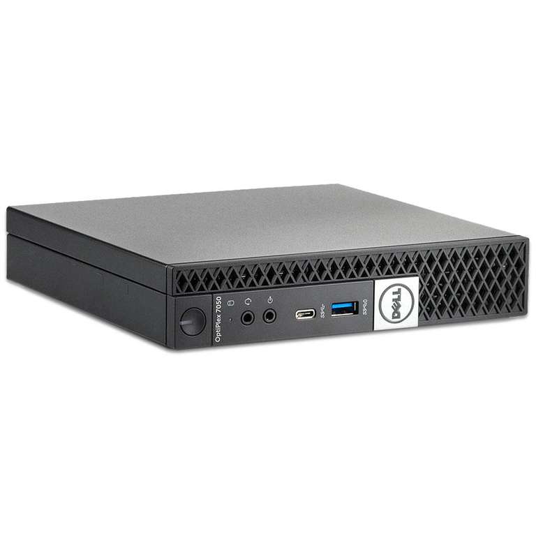 Dell OptiPlex 7050 Micro - Core i3-7100T 16GB RAM 256GB SSD Mini PC als Home Server - Proxmox etc.