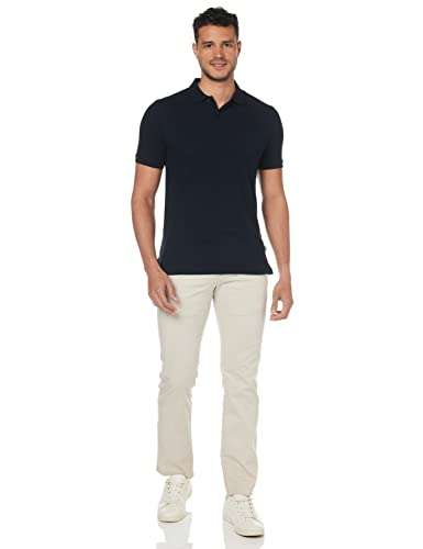 JACK & JONES Male Polo Shirt Gr XS bis XXL, schmal, Navy Blazer (Dunkelblau) für 12,48€ / Olive Night 13€ (Prime)