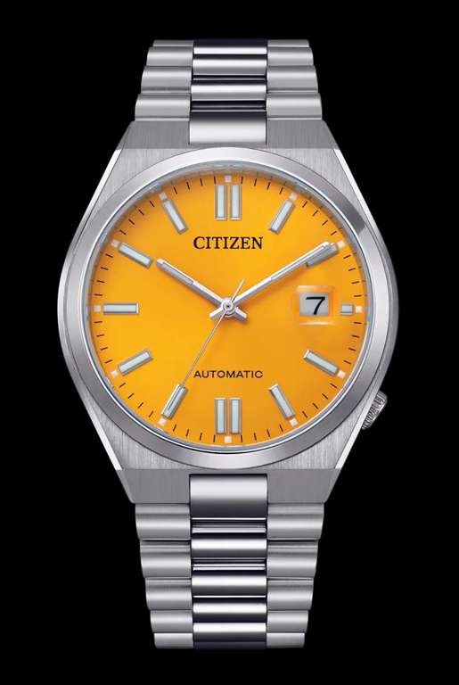 Citizen Tsuyosa Silber Herren Armbanduhr NJ0150-81Z