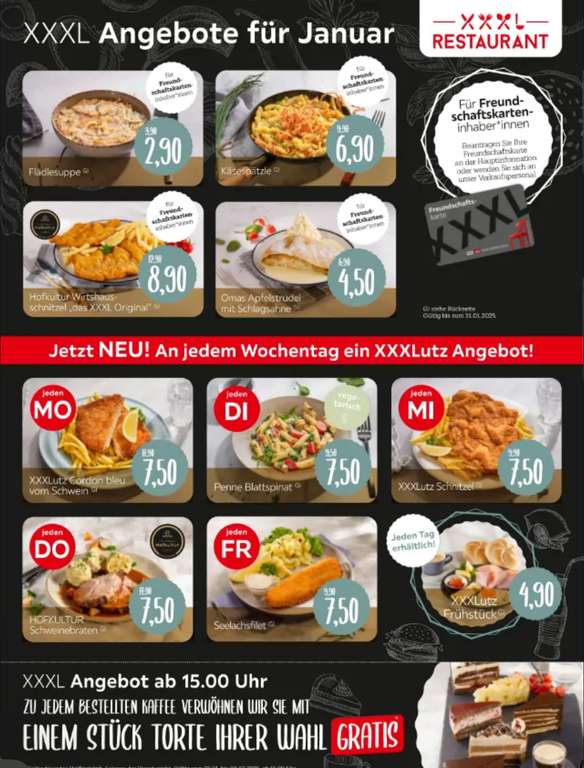 Xxl Lutz Restaurant Gutscheine 2023 Pdf