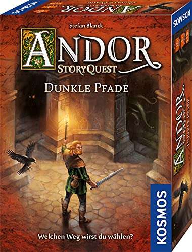 Kosmos Andor - StoryQuest - Dunkle Pfade, Story-Spiel in der Welt von Die Legenden von Andor, Abenteuerspiel, ab 12 Jahren (Amazon Prime)