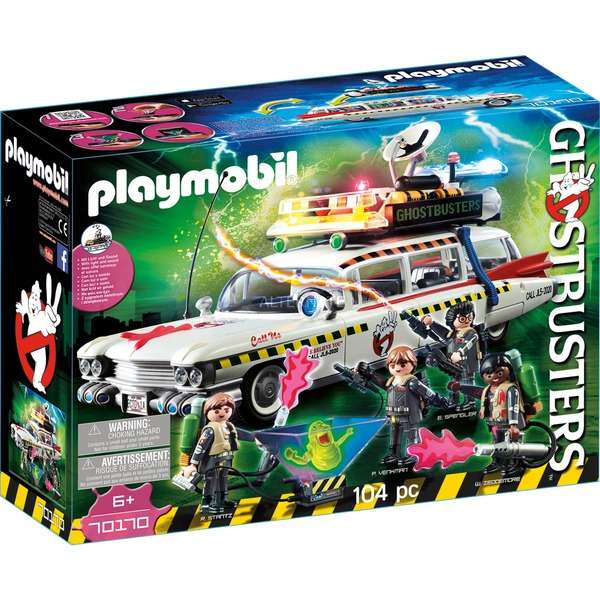 PLAYMOBIL 70170 Ghostbusters Ecto-1A, Konstruktionsspielzeug