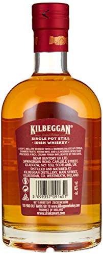 [Amazon] Kilbeggan Single Pot Still Irish Whiskey