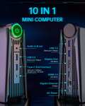 Acemagic AMR5 Mini-PC mit AMD Ryzen 7 5700U - 16 GB RAM, 512 GB SSD, Windows 11