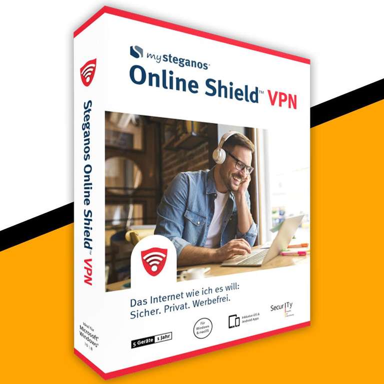 Steganos Online Shield VPN (1 Jahr kostenlos)