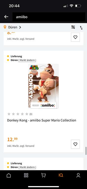 Media Markt/Saturn Super Mario Collection Amiibo Link, Ganondorf, Donkey Kong, Peach, Super Mario, Bowser (Abholung oder Versand)