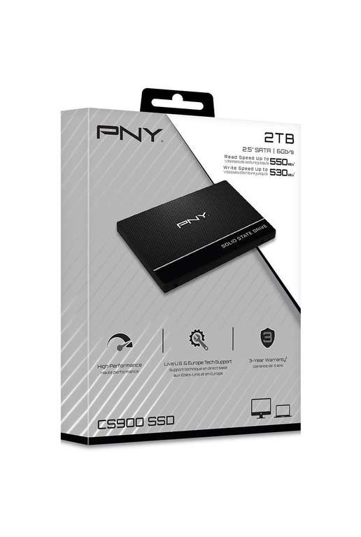 [Computeruniverse] PNY CS900 2.5 SATA3 SSD 2TB TLC