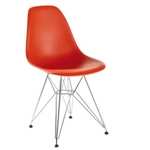 Sammeldeal: Eames Vitra Plastic side chair DSR, DAR und DAW in mehreren Farben, neu: rot, 5 für 6 Aktion zusätzlich möglich [wohn-design]