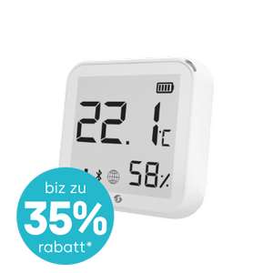 Shelly Plus Feuchtigkeits- und Temperatursensor (Gen3) (weiß) (Tibber Kunden)