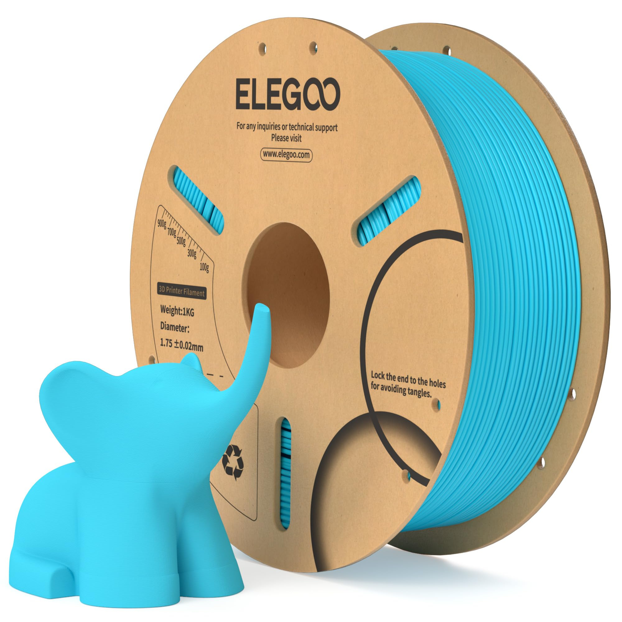 9,99€ für ELEGOO PLA Himmelblau – 3D Druck Filament auf Amazon