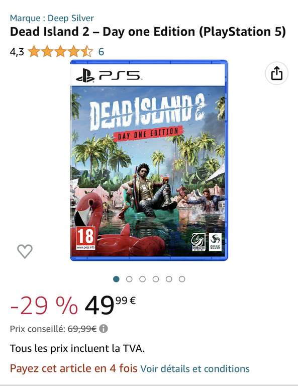 Dead Island 2 Day One Edition alle Plattformen außer PC