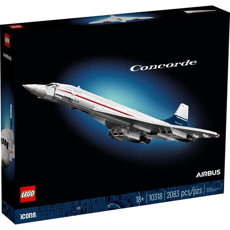 LEGO Concorde 10318 - kostenloser Versand aus DE