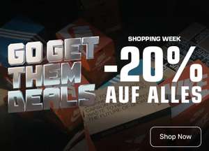 Snipes Shopping Week 20% Rabatt - z.B. Nike WMNS Dunk High für 103,99€