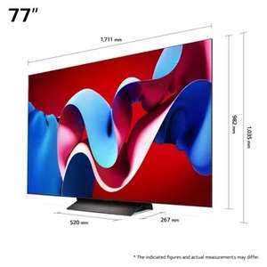 LG OLED77C49LA evo TV C4 (77 Zoll (195 cm) + 400 Cashback + 2,5 % Topcashback eff. ~1849,- Expert Kitzingen