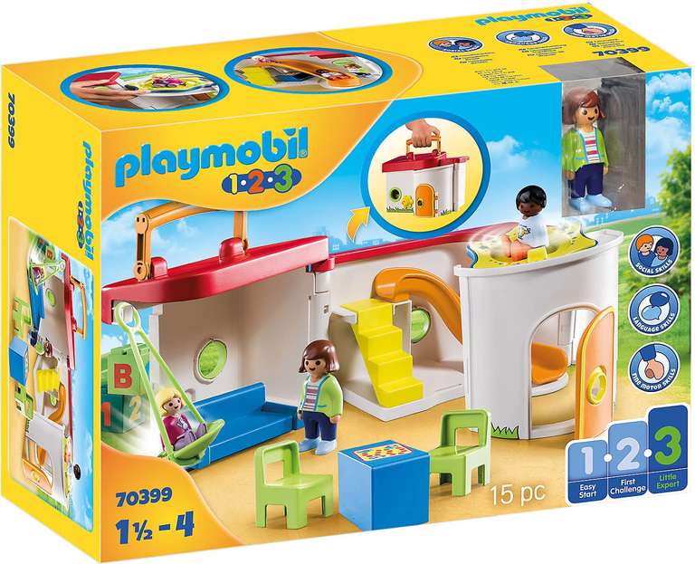 Playmobil 1.2.3 70399 mein Mitnehmkindergarten [Amazon Prime]