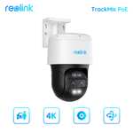 Reolink TrackMix PoE 4K 8MP PTZ PoE Überwachungskamera Außen