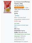 Preisfehler 5 Packungen Amazon Kartoffelchips Paprika, 200g, Einzelpreis 21ct