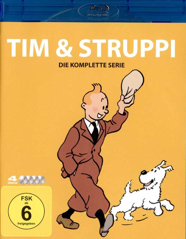 [Amazon Prime] Tim & Struppi - Komplette Serie - Bluray