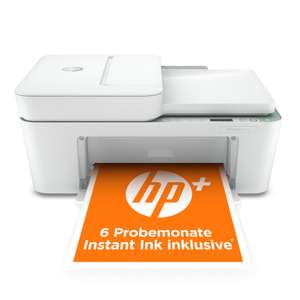 HP DeskJet 4122e Tintenstrahl-Multifunktionsdrucker (A4, Drucken, Kopieren, Scannen, Fax, Bluetooth, WLAN, USB, inkl. 6 Monate Instant Ink)
