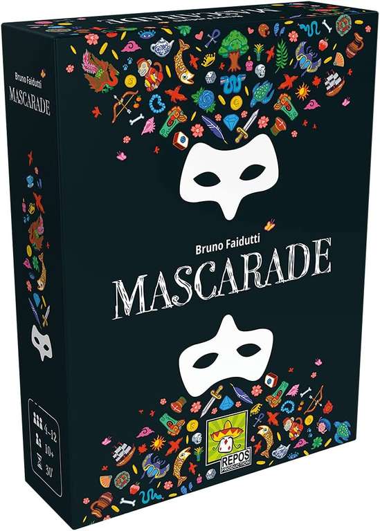 [Prime] Mascarade | Partyspiel / Kartenspiel für 4-12 Personen ab 10 Jahren | ca. 30 Minuten