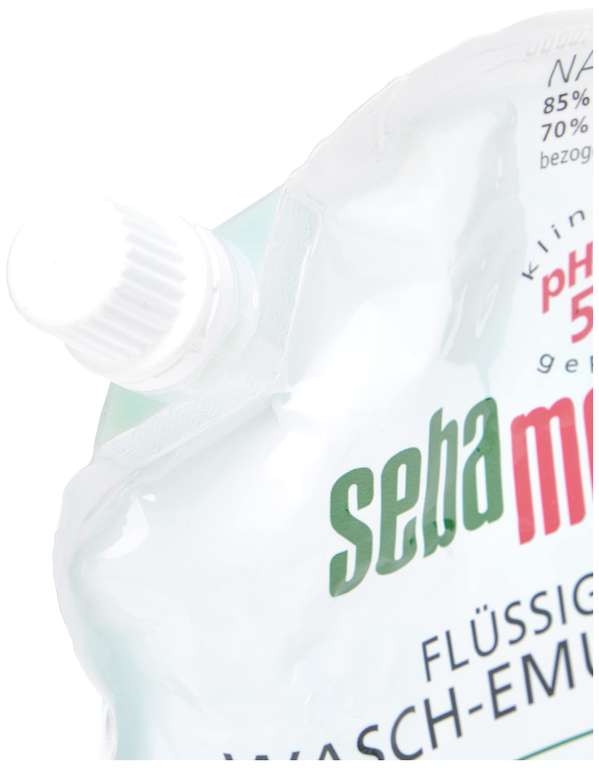 Sebamed Flüssig Waschemulsion Nachfüllbeutel 2 Stück für 5,56 Euro, pro Stück somit 2.78 je Stück für amazon Prime Kunden