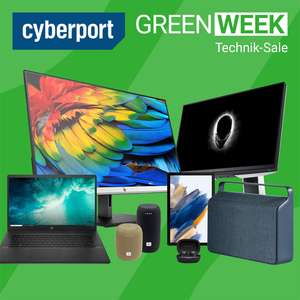 Cyberport Green Week: Diverse Angebote für Laptops, Convertibles, Monitore, PC-Komponenten, Audio- & Smart Home-Produkte, uvm.