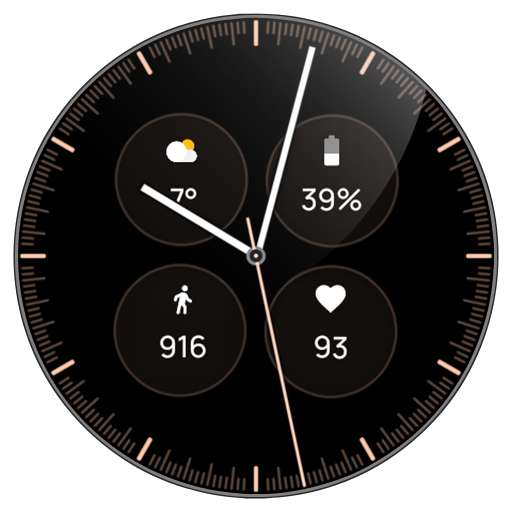 [Google Playstore] Awf Classic 2 - watch face