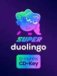 130° - Super Duolingo für 12 Monate (CD Key) Nur solang der Vorrat reicht!