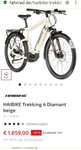 Haibike Trekking 4 2023 E-bike Diamant beige, Yamaha, Shimano, Tektro in XL/XXL