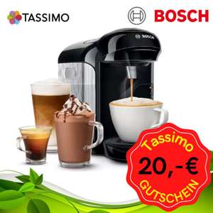 Bosch TASSIMO Kapselmaschine inkl. 20,- € GUTSCHEIN Kaffee T DISCS schwarz Vivy2