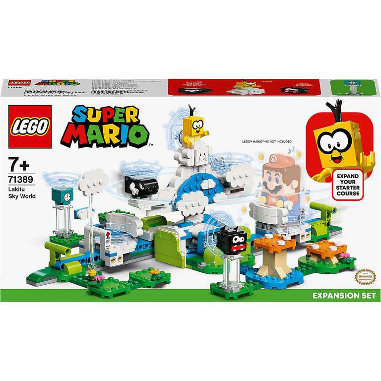 LEGO 71389 Super Mario Lakitus Wolkenwelt – Erweiterungsset - 50% Rabatt auf UVP + kostenloser Versand