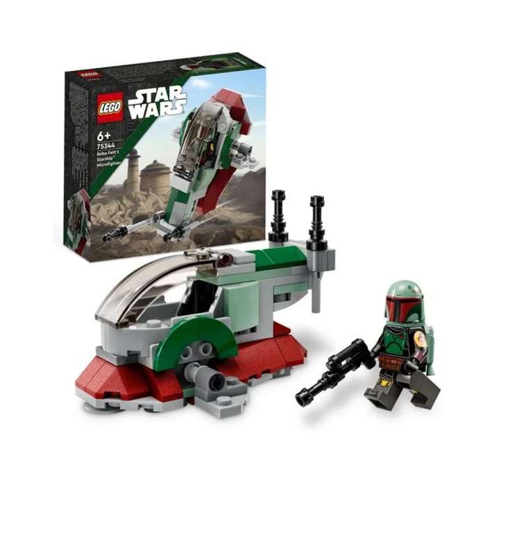 LEGO Star Wars 75344 Boba Fetts Starship – Microfighter (Kult club) (App)
