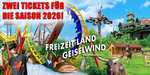 132° - [Freizeit-Land Geiselwind] 2 Tickets für 32,50 € für Saison 2026